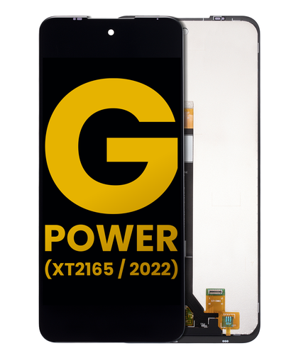 LCD Assembly Without Frame Compatible For Motorola Moto G Power (XT2165/2022) (Refurbished) (All Colors)