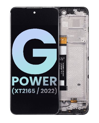 LCD Assembly With Frame Compatible For Motorola Moto G Power (XT2165/2022) (Genuine OEM) (All Colors)