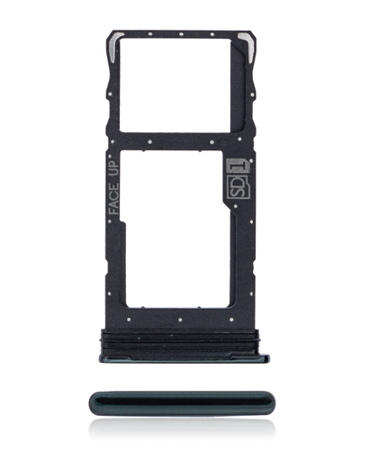 Single Sim Card Tray Compatible For Motorola Moto G Stylus 5G (XT2131/2021) (Genuine OEM) (Cosmic Emerald)