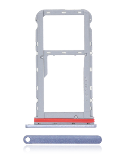 Sim Card Tray Compatible For Motorola Moto G60 (XT2135-1/2021) (Dynamic Gray)