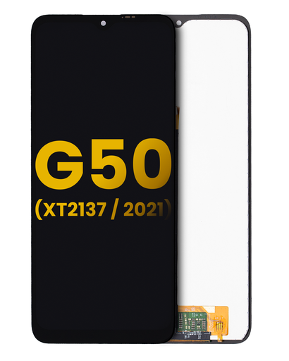 LCD Assembly Without Frame Compatible For Motorola Moto G50 (XT2137/2021) (Refurbished) (All Colors)