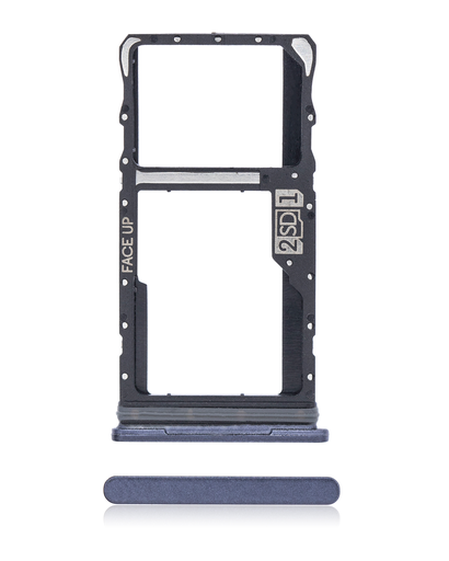 Dual Sim Card Tray Compatible For Motorola Moto G50 (XT2137/2021) (Steel Gray)