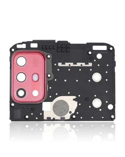 Back Camera Lens With Bracket Compatible For Motorola Moto G20 (XT2128/2021) (Flamingo Pink)