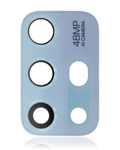 Back Camera Lens (Glass Only) With Adhesive Compatible For Motorola Moto G20 (XT2128/2021) (Breeze Blue)