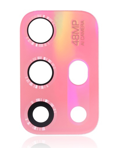 Back Camera Lens (Glass Only) With Adhesive Compatible For Motorola Moto G20 (XT2128/2021) (Flamingo Pink)