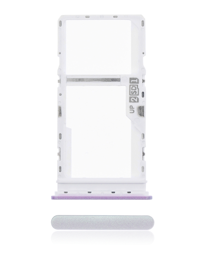Dual Sim Card Tray Compatible For Motorola Moto G20 (XT2128/2021) (Breathing Crystal)