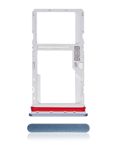 Sim Card Tray Compatible For Motorola Moto G10 Power (XT2127-4/2021) (Breeze Blue)