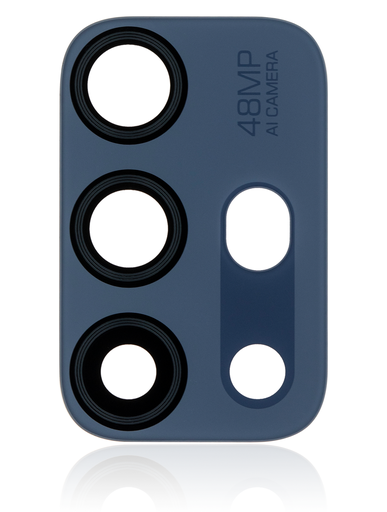 Back Camera Lens (Glass Only) With Adhesive Compatible For Motorola Moto G10 (XT2127-2/2021) (Blue)