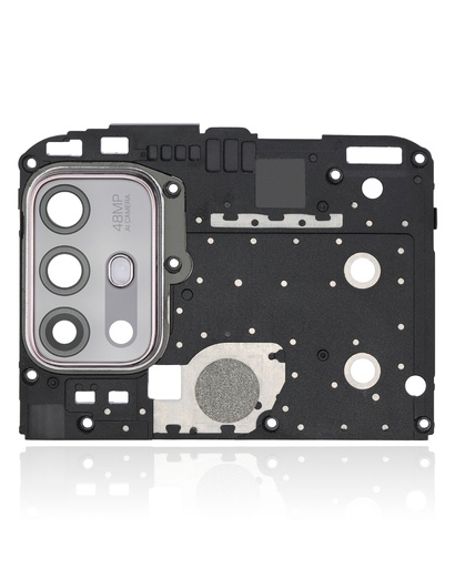 Back Camera Lens With Bracket Compatible For Motorola Moto G10 (XT2127-2/2021) (Iridescent Pearl)