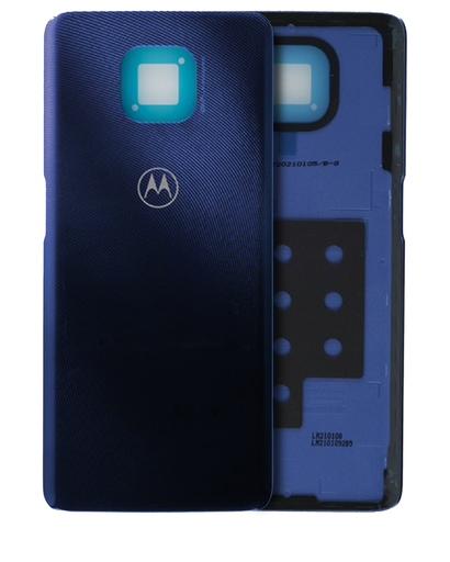 Back cover Glass Compatible For Motorola Moto G Power (XT2117/2021) (Genuine OEM) (Glowing Blue)