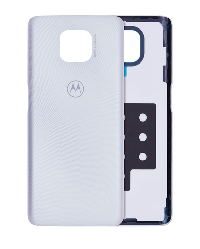 Back cover Glass Compatible For Motorola Moto G Power (XT2117/2021) (Genuine OEM) (Hazy Silver)