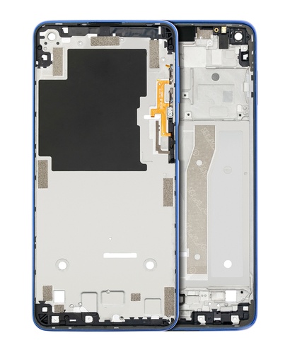 Mid-Frame Housing Compatible For Motorola Moto G Power (XT2117/2021) (Blue)