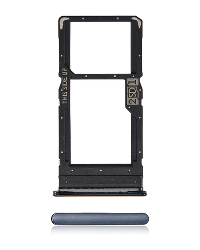 Dual Sim Card Tray Compatible For Motorola Moto G100 (XT2125-4/2021) (Slate Gray)
