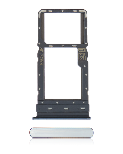 Single Sim Card Tray Compatible For Motorola Moto G Stylus 6.8&quot; (XT2115/2021) (Aurora White)