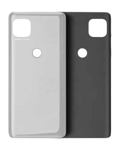 Back cover Glass Compatible For Motorola Moto G 5G (XT2113-3/2020) (Frosted Silver)
