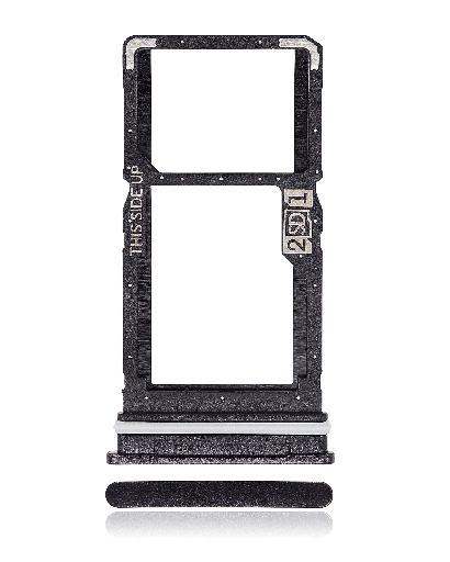 Dual Sim Card Tray Compatible For Motorola Moto G 5G (XT2113-3/2020) (Volcanic Gray)