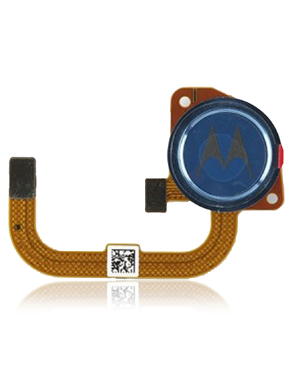 Fingerprint Reader With Flex Cable Compatible For Motorola Moto G Play (XT2093/2021) (Genuine OEM) (Misty Blue)