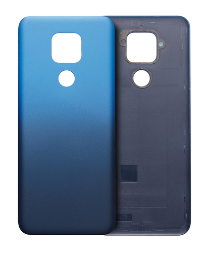 Back cover Glass Compatible For Motorola Moto G Play (XT2093/2021) (Misty Blue)
