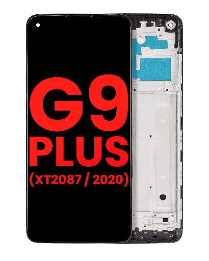 LCD Assembly With Frame Compatible For Motorola Moto G9 Plus (XT2087/2020) (Aftermarket Plus) (All Colors)