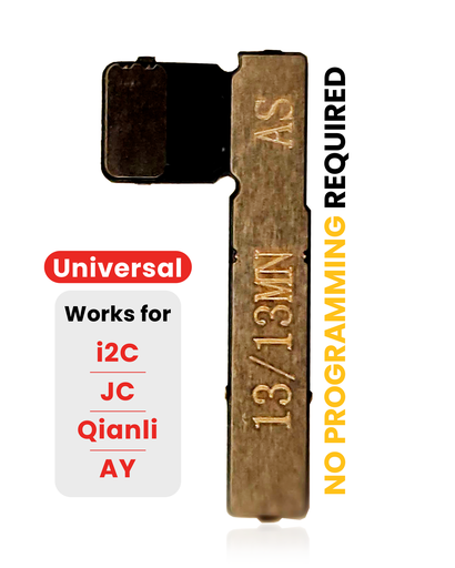 Pre-Programmed Universal Battery Tag-On Flex (Soldering Not Required) Compatible For iPhone 13 / 13 Mini (AmpSentrix) (Compatible With I2C, JCID, Qianli)