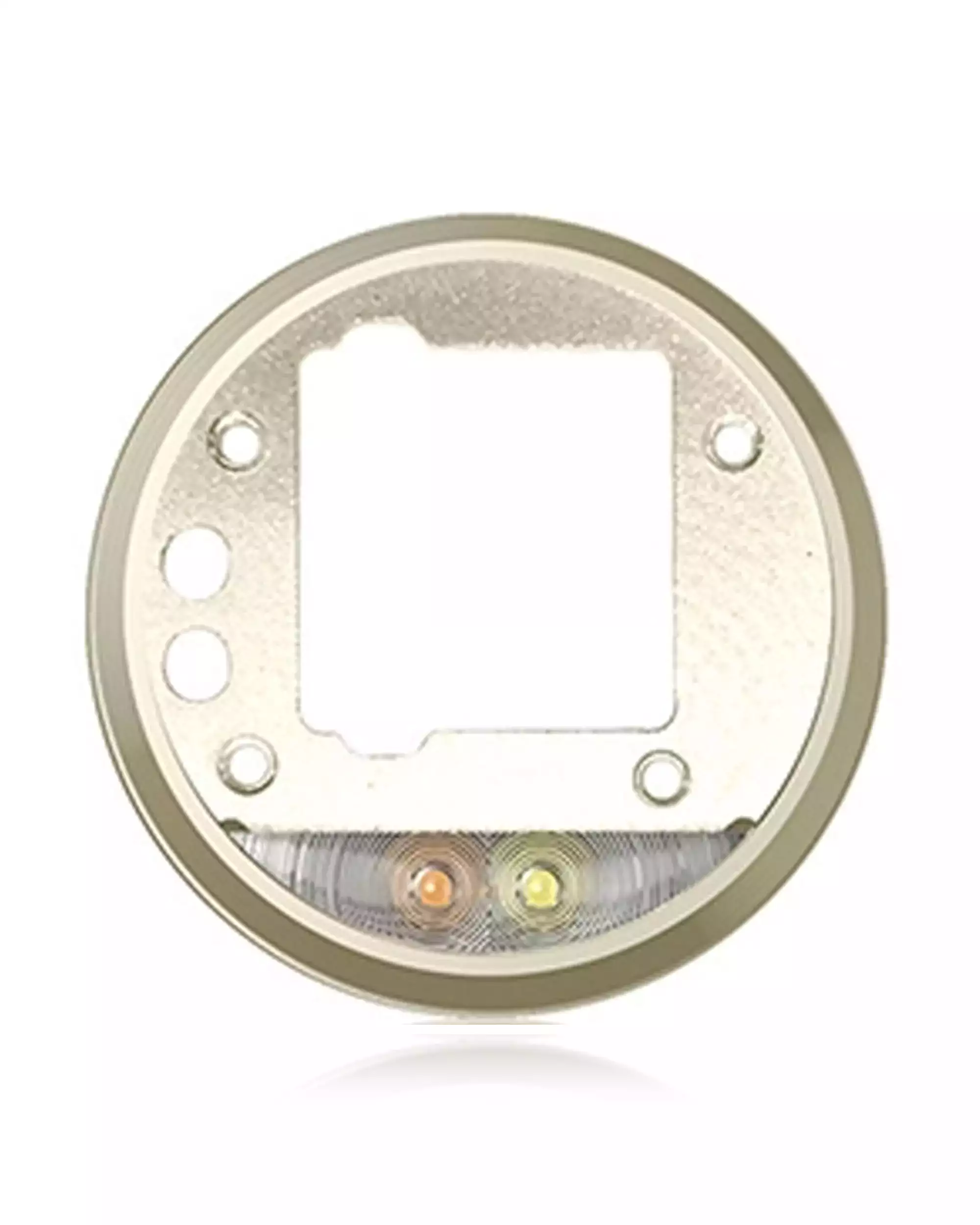 Back Camera Lens Bracket And Flash Defuser Compatible For Motorola Moto Z Play Droid (XT1635/2016) (Gold)