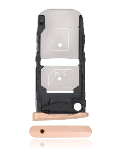 Sim Card Tray Compatible For Motorola Moto Z (XT1650/2016) (Rose Gold)