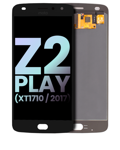 OLED Assembly Without Frame Compatible For Motorola Moto Z2 Play (XT1710/2017) (Genuine OEM) (Black)