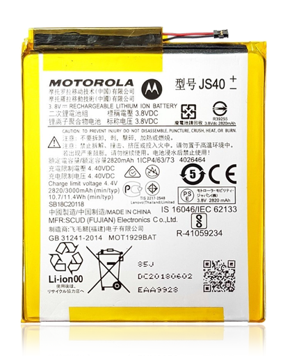 Replacement Battery Compatible For Motorola Moto Z3 (XT1929-17/2018)/Z3 Play (XT1929/2018) (JS40) (Genuine OEM)