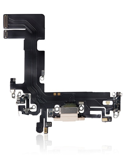 Charging Port Flex Cable Compatible For iPhone 13 (Aftermarket Plus) (Pink)