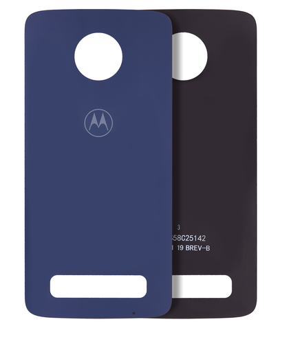 Back cover Glass Compatible For Motorola Moto Z3 Play (XT1929/2018) (Genuine OEM) (Deep Indigo)