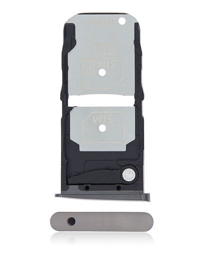 Dual Sim Card Tray Compatible For Motorola Moto Z3 (XT1929-17/2018)/Z3 Play (XT1929/2018) (Black)