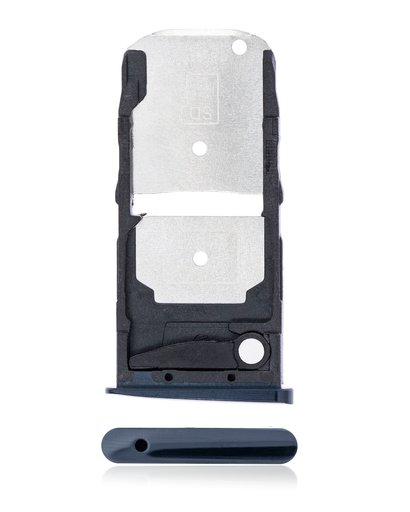 Single Sim Card Tray Compatible For Motorola Moto Z3 Play (XT1929/2018) (Blue)