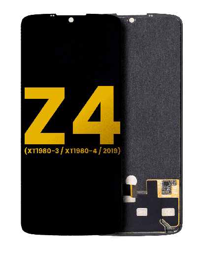 LCD Assembly Without Frame Compatible For Motorola Moto Z4 (XT1980-3/XT1980-4/2019) (Refurbished) (All Colors)
