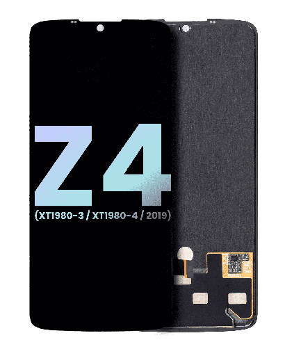 LCD Assembly Without Frame Compatible For Motorola Moto Z4 (XT1980-3/XT1980-4/2019) (Genuine OEM) (All Colors)