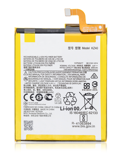 Replacement Battery Compatible For Motorola Moto Z4 (XT1980/2019) (KZ40)
