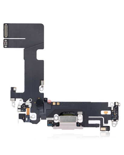 Charging Port Flex Cable Compatible For iPhone 13 (Premium) (Pink)