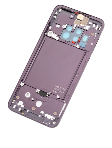 Mid-Frame Housing Compatible For Motorola One Zoom (XT2010-01/2019)/Z4 (XT1980/2019) (Version 2) (Purple)
