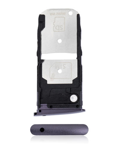 Sim Card Tray Compatible For Motorola Moto Z4 Play (2019) (Black)
