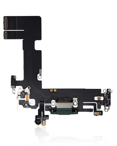 Charging Port Flex Cable Compatible For iPhone 13 (Premium) (Green)