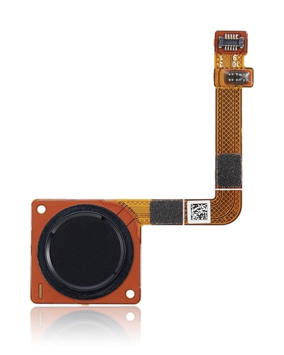 Home Button With Fingerprint Sensor Flex Cable Compatible For Motorola Moto G7 (XT1962/2019) (Ceramic Black)
