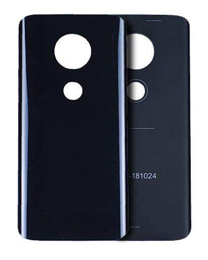 Back cover Glass Compatible For Motorola Moto G7 (XT1962/2019) (Black)