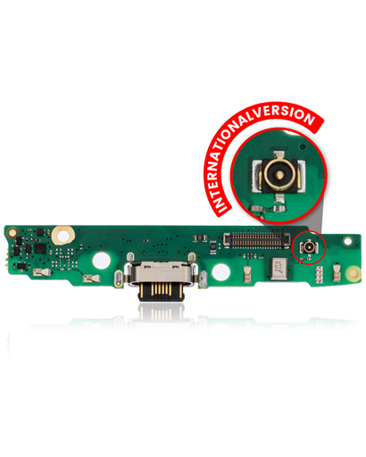 Charging Port With Board Compatible For Motorola Moto G7 Power (XT1955/2019)/G7 Supra (XT1955-5/2019) (International Version)