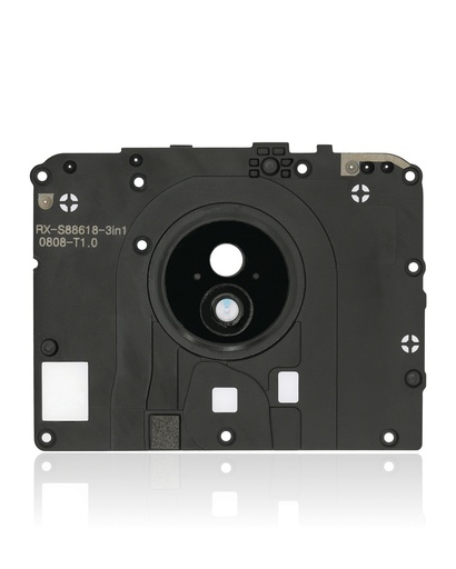 Back Camera Lens With Bracket Compatible For Motorola Moto G7 Power (XT1955/2019) (Brazil Version) (Ceramic Black)