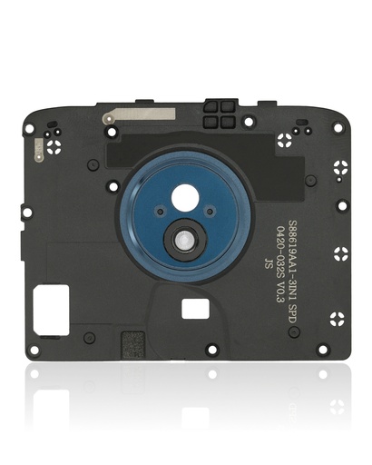 Back Camera Lens With Bracket Compatible For Motorola Moto G7 Power (XT1955/2019) (Ceramic Blue) (US Version)