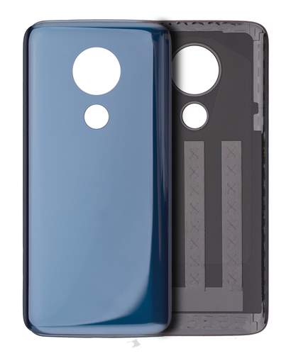 Back cover Glass Compatible For Motorola Moto G7 Power (XT1955/XT1955-5/XT1955-6/XT1955-7 2019) (US Version) (Genuine OEM) (Marine Blue)