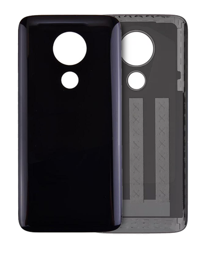 Back cover Glass Compatible For Motorola Moto G7 Power (XT1955/2019) (Ceramic Black)