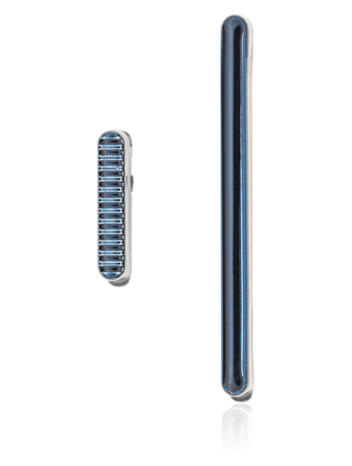 Hard Buttons (Power/Volume) Compatible For Motorola Moto G7 Power (XT1955/2019) (Marine Blue)