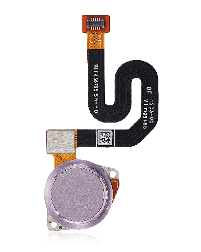 Fingerprint Scanner With Flex Compatible For Motorola Moto G7 Power (XT1955/2019) (Iced Violet)