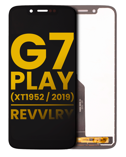 LCD Assembly Without Frame Compatible For Motorola Moto G7 Play (XT1952/2019)/T-Mobile Revvlry (Refurbished) (All Colors)
