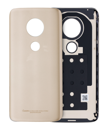 Back cover Glass Compatible For Motorola Moto G7 Play (XT1952/2019) (Gold) (US Version)